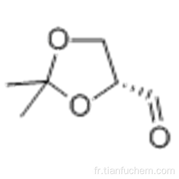 R) - (+) - 2,2-diméthyl-1,3-dioxolane-4-carboxaldéhyde CAS 15186-48-8